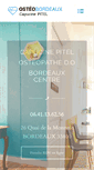 Mobile Screenshot of osteopathie-bordeaux.fr
